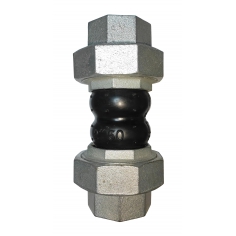 丝扣橡胶软接头