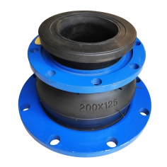 同心异径法兰橡胶软接