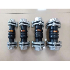 法兰式丝口橡胶软接